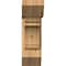 Ekena Millwork Olympic Slat Smooth Bracket w/ Offset Brace, Western Red Cedar, 7 1/2"W x 20"D x 24"H BKT0806X20X24OLY06SWR - alternate 3